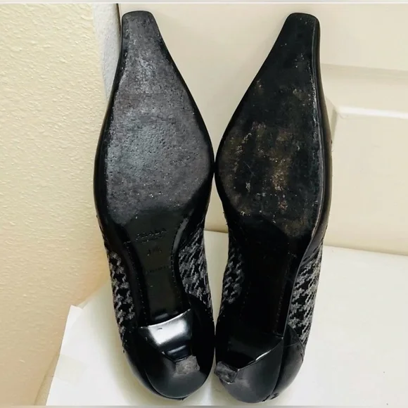 Authentic Prada Slingback Sandals High heels Shoes Size 37.5